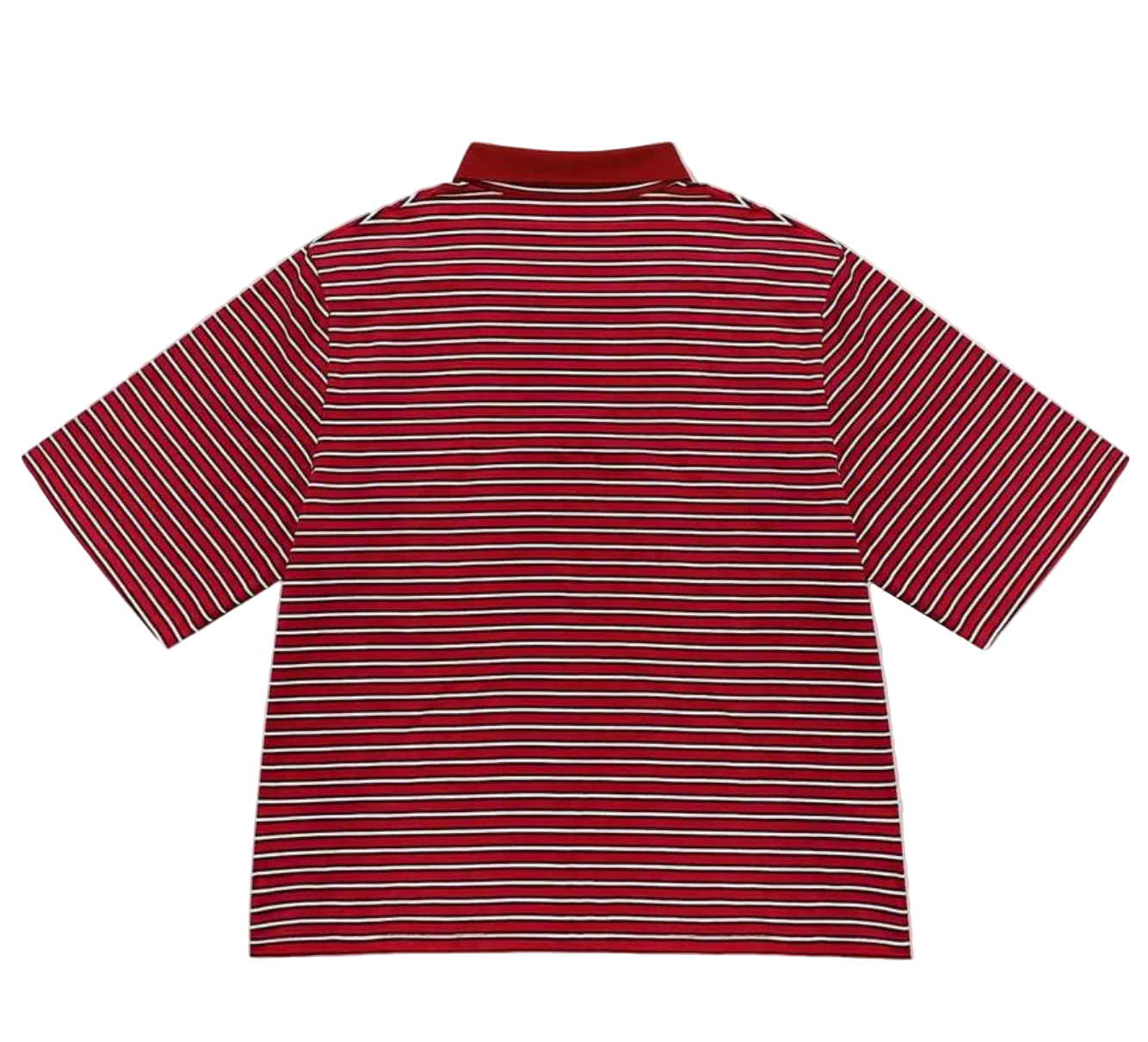 Red Stripe Polo