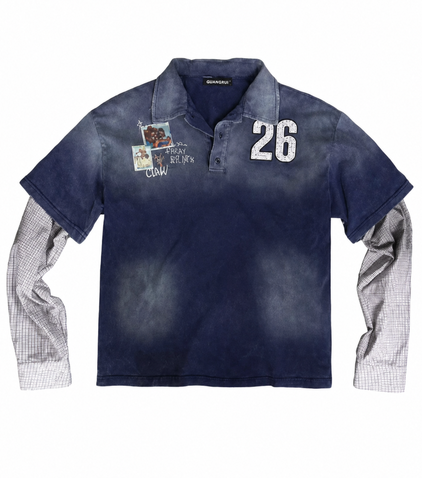 Layered Washed Polo